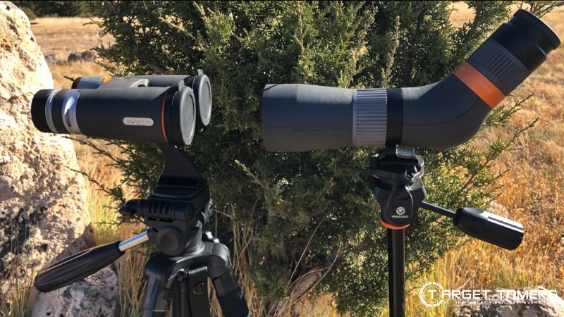 12x Binocular and 15-45x Spotting Scope