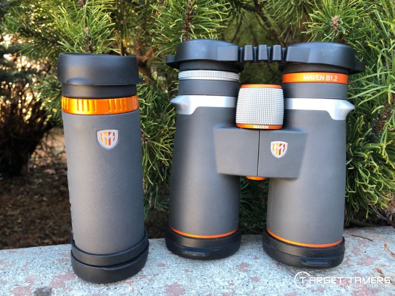 Side by Side View of 8x32 Monocular and 10x42 Binocular
