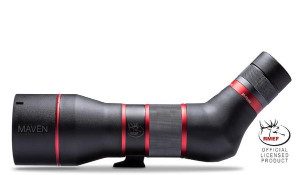 S.1A Maven red and black spotting scope side on