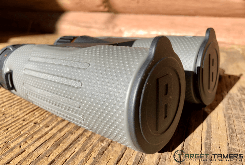 Bushnell Nitro Binoculars with Objective Lens Caps On
