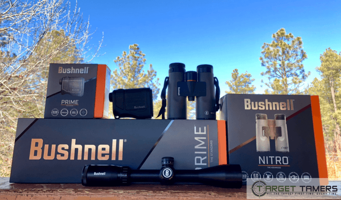 Bushnell Prime and Nitro products