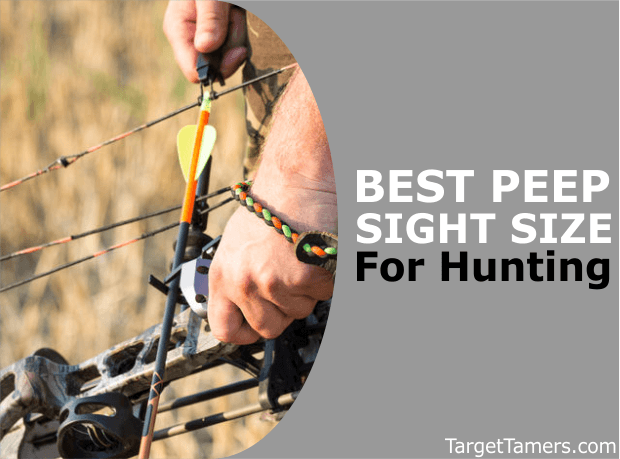 Best Bow Peep Size For Hunting