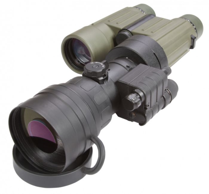 Comanche 22 NL3 Night Vision Clip On Mounted to Binoculars