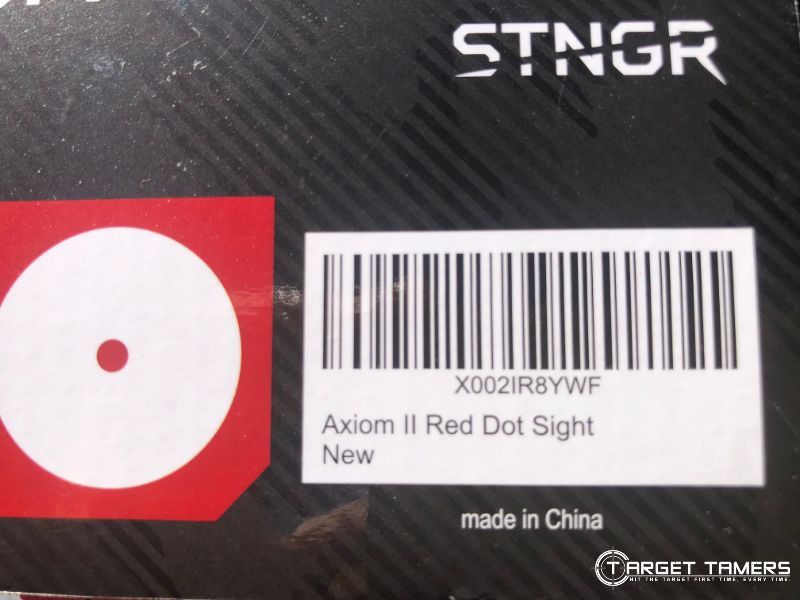 STNGR Axiom II Made in China