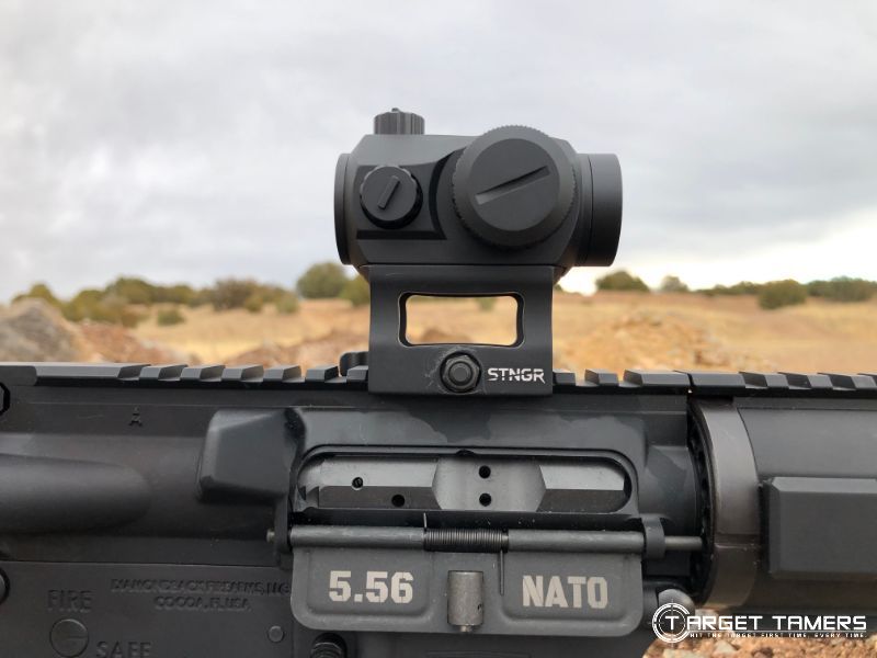 Scratches on the Axiom II from mounting to AR15