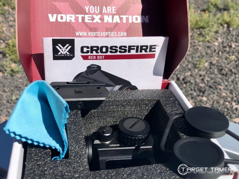 Vortex Crossfire Red Dot Included Accessories