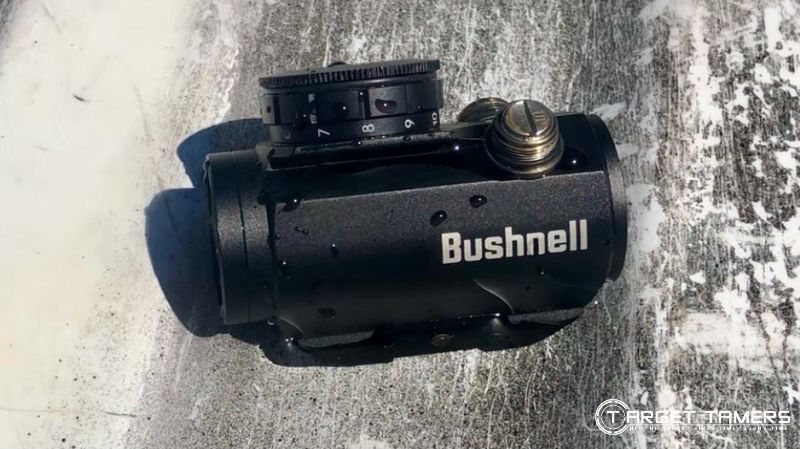 Bushnell TRS-25 drying after being soaked