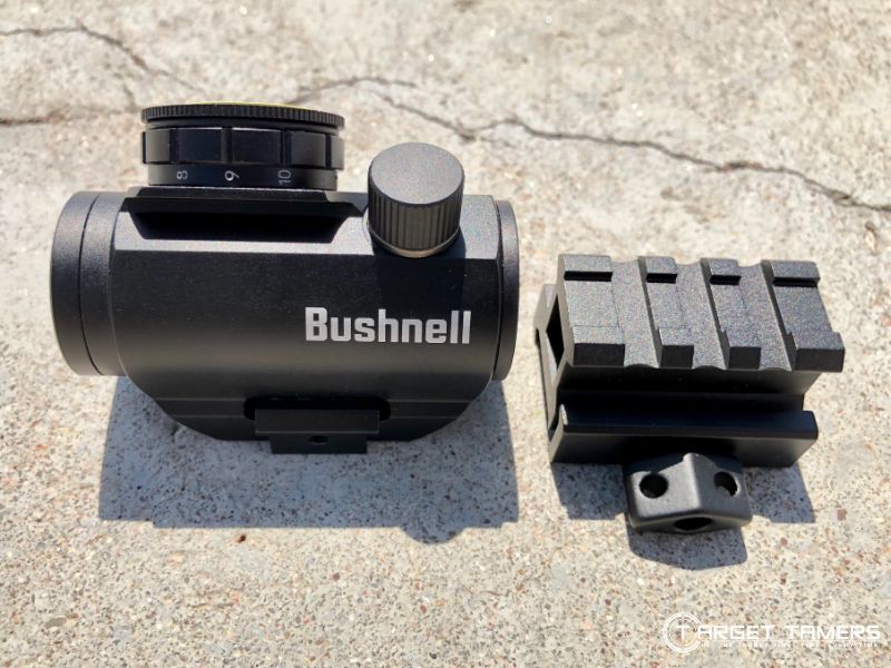 Bushnell TRS-25 low profile mount and Riser Mount bought separately