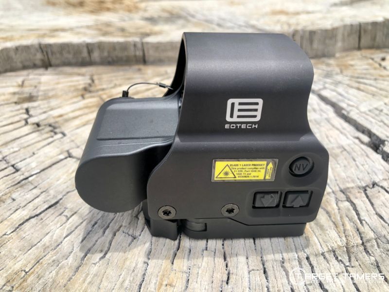 EOTech EXPS3 with lower one third co-witness quick release mount