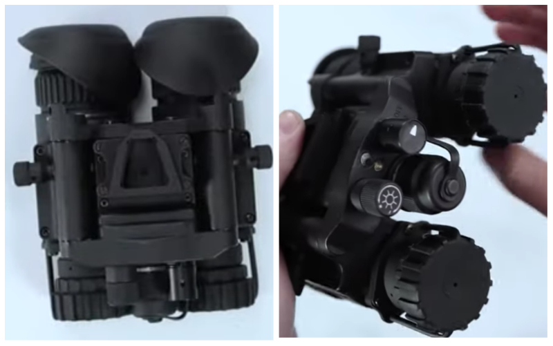 AGM NVG 40 NL2 dove tail mount and objective lenses