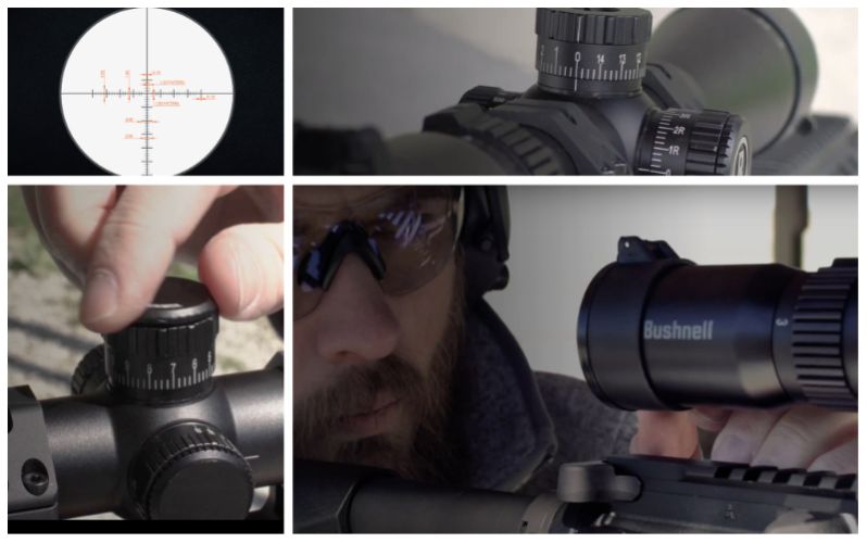 Bushnell Engage reticle in use and turrets