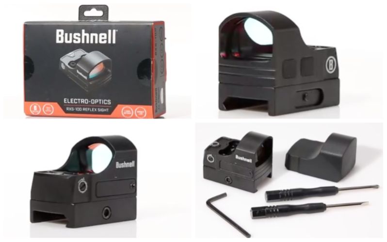 Bushnell RXS 100 whats in the box