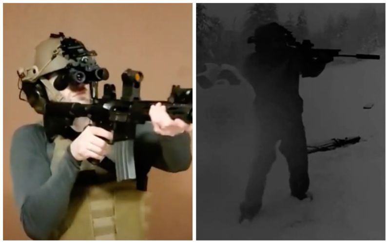Spec Ops Gear Review use with red dot and IR illumination off