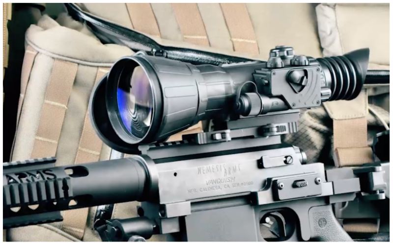 Armasight Vulcan mounted to AR15