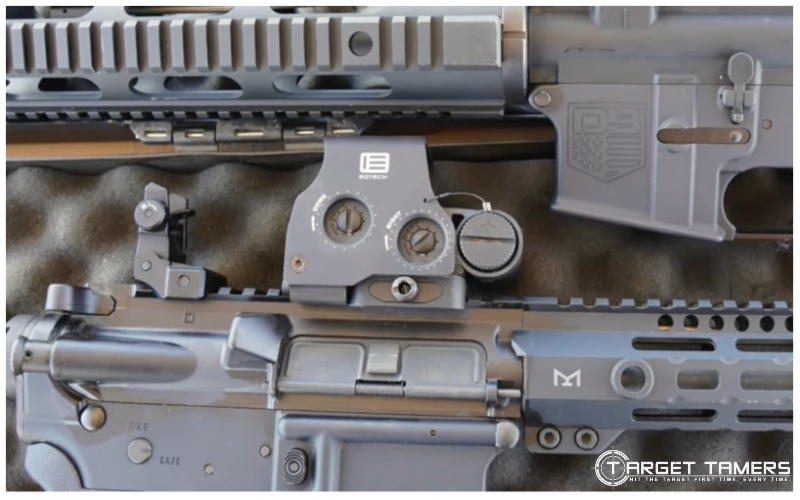 EOTech EXPS3 mounted to AR