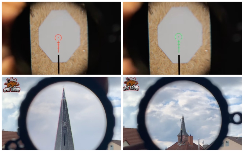 Firefield RapidStrike reticle and magnification