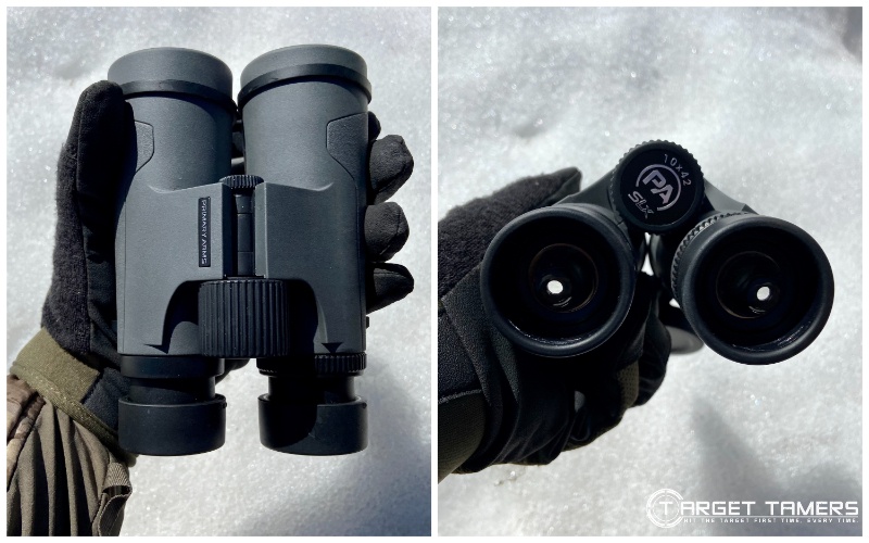 Narrowest IPD range SLx binoculars