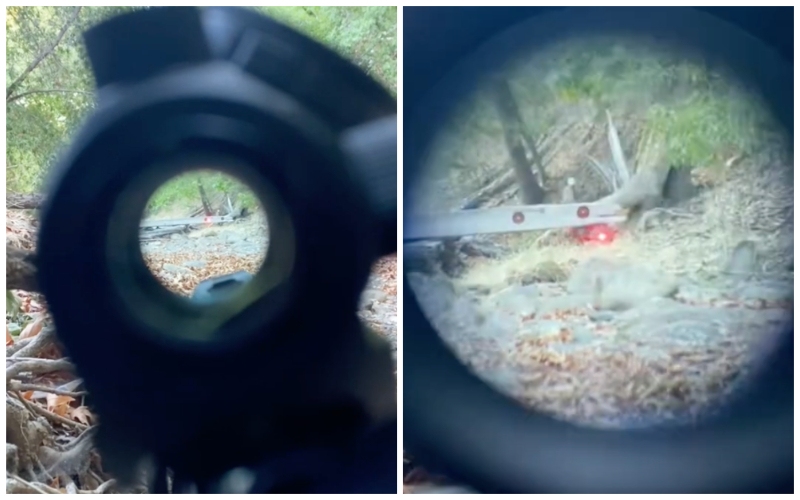 Red dot VS UTG magnifier views