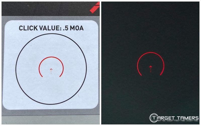 PA ACSS CQB reticle on MD25 rds