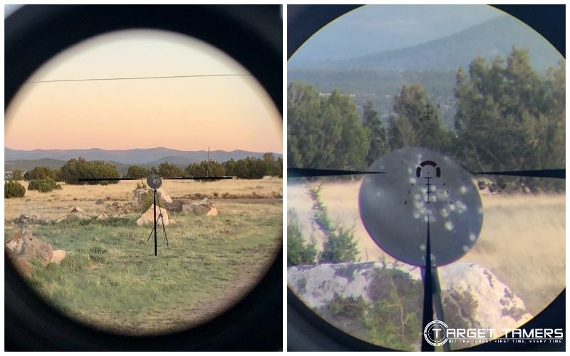 Vortex SE reticle at 1 and max power