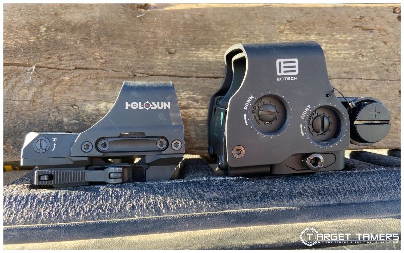 Holosun HS510C and EOTech EXPS3
