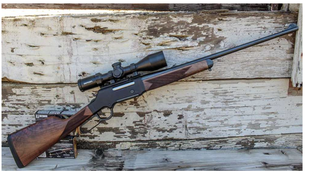 Riton scope in 20 MOA rail on Henry Long Ranger 65 Creedmoor via NRA Shooting Illustrated