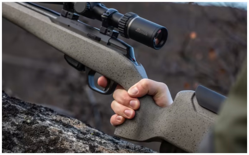 Tikka T1x rimfire rifle with Burris scope