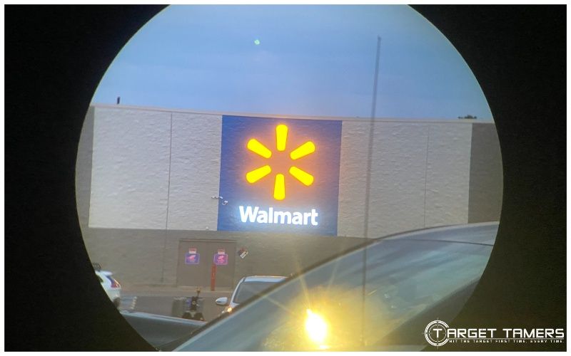 Walmart sign with Maven B7