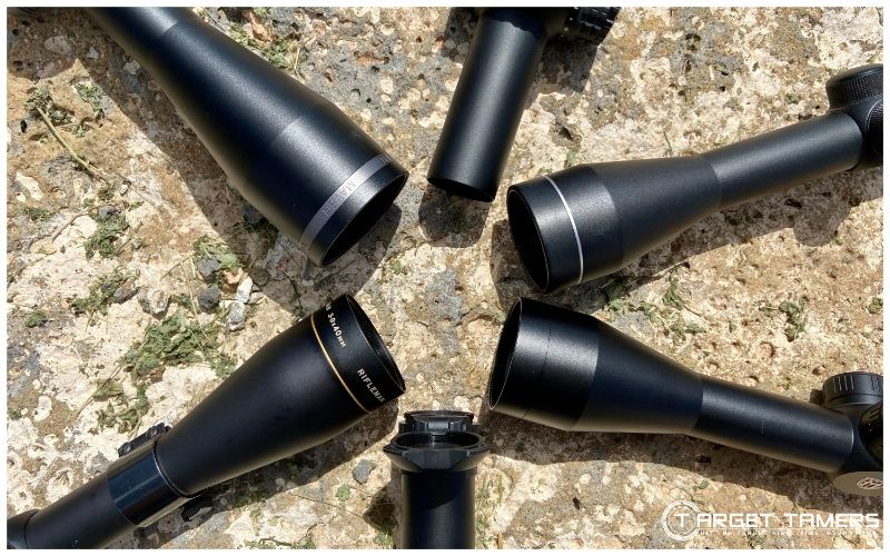Different types of riflescopes