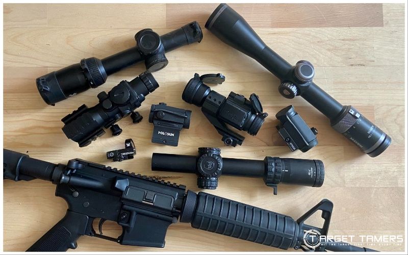 Riflescopes and red dots for AR15